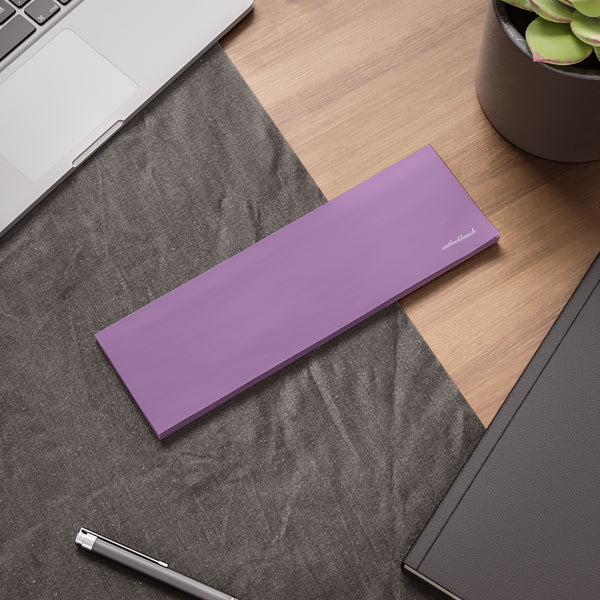 Blank note pad - muted pink purple