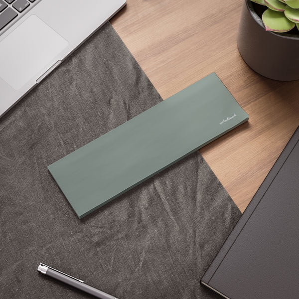 Blank note pad - muted sage