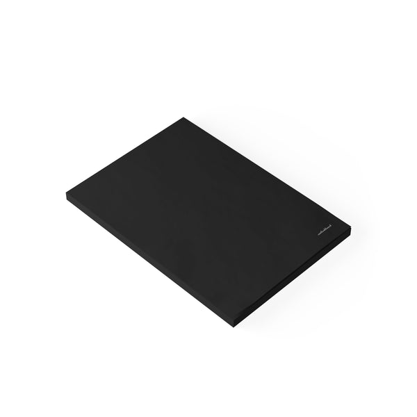 Quote note pad - blank - black