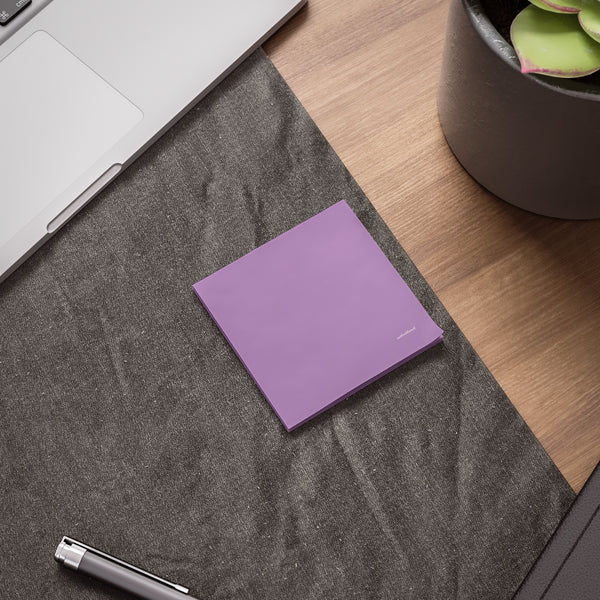 Blank note pad - muted pink purple