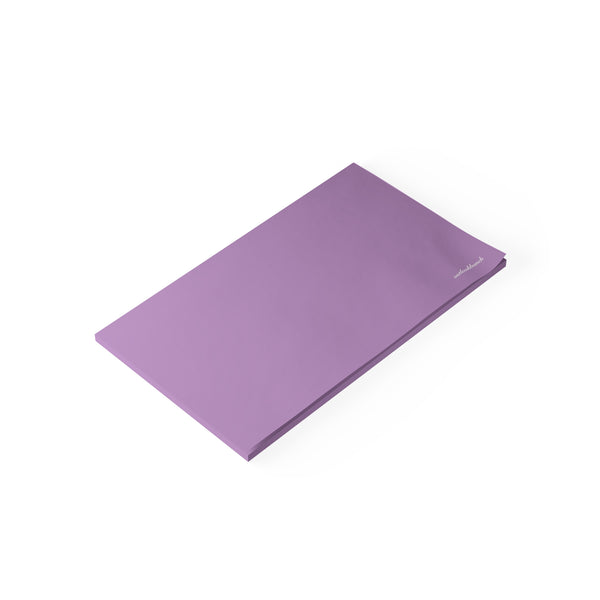 Blank note pad - muted pink purple