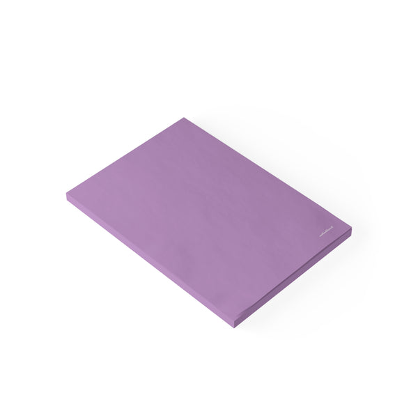 Blank note pad - muted pink purple