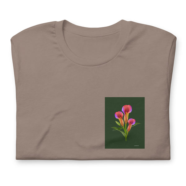 Pic shirt - dark green - flower